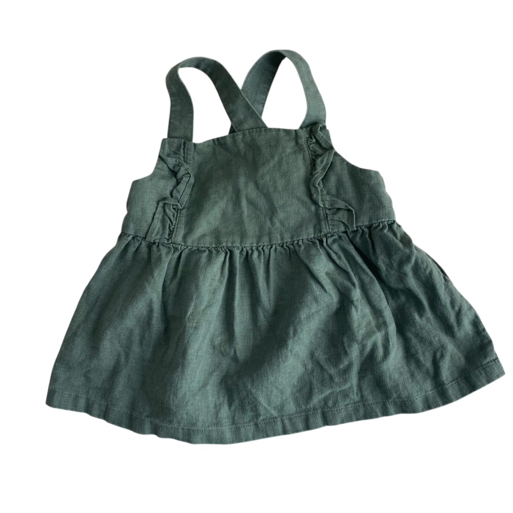 Carter’s Green Ruffle Strap Top – Size 18 Months